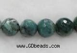 CAG453 15.5 inches 14mm faceted round agate beads Wholesale