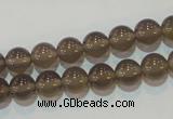 CAG5241 15.5 inches 8mm round Brazilian grey agate beads wholesale