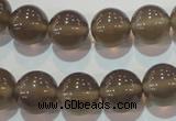 CAG5243 15.5 inches 12mm round Brazilian grey agate beads wholesale