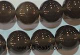 CAG5245 15.5 inches 16mm round Brazilian grey agate beads wholesale