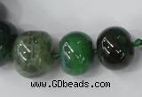 CAG5426 8*12mm – 20*30mm rondelle dragon veins agate beads