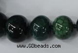 CAG5427 8*12mm – 20*30mm rondelle dragon veins agate beads