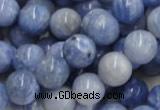 CAG555 16 inches 14mm round blue agate gemstone beads wholesale