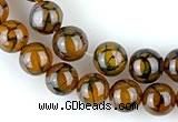 CAG56 5pcs 12mm&13mm round dragon veins agate beads wholesale