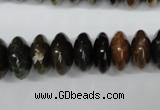 CAG5641 15 inches 7*14mm rondelle agate gemstone beads wholesale