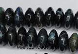 CAG5643 15 inches 8*16mm rondelle agate gemstone beads wholesale