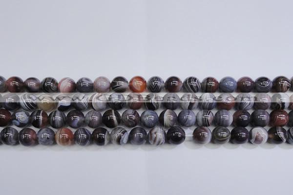 CAG5954 15.5 inches 12mm round botswana agate beads wholesale