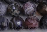 CAG5964 15.5 inches 14mm faceted round botswana agate beads wholesale