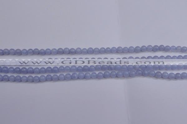 CAG5970 15.5 inches 4mm round blue lace agate beads wholesale