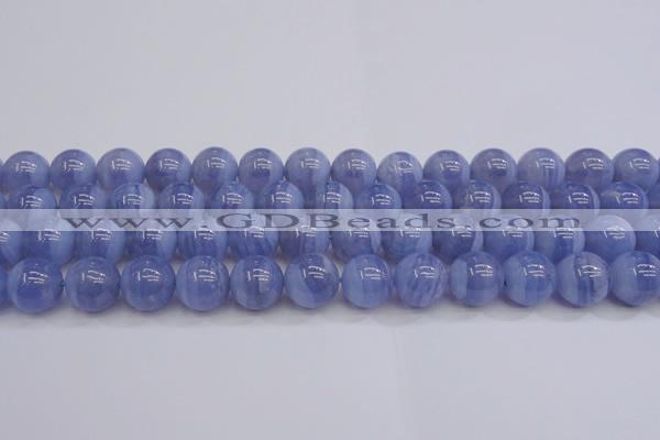 CAG5976 15.5 inches 16mm round blue lace agate beads wholesale