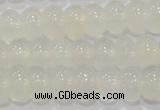 CAG6522 15.5 inches 6*10mm rondelle Brazilian white agate beads