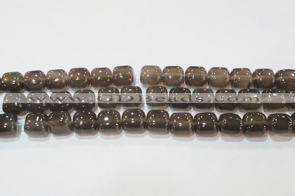 CAG6542 15.5 inches 14*14mm square Brazilian grey agate beads