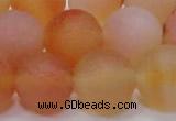 CAG6693 15 inches 14mm round multicolor pilates agate beads