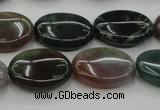 CAG6795 15.5 inches 10*14mm oval Indian agate beads wholesale