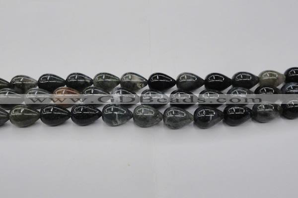 CAG6824 15.5 inches 10*14mm teardrop Indian agate beads wholesale