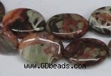 CAG7039 15.5 inches 15*20mm oval ocean agate gemstone beads