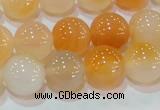 CAG7134 15.5 inches 12mm round red agate gemstone beads