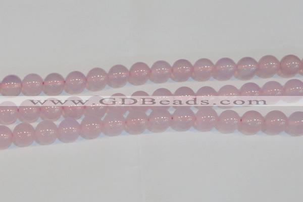 CAG7154 15.5 inches 14mm round pink agate gemstone beads