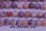 CAG7301 15.5 inches 6mm round red botswana agate gemstone beads