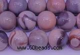 CAG7304 15.5 inches 12mm round red botswana agate gemstone beads