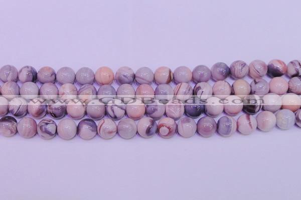 CAG7304 15.5 inches 12mm round red botswana agate gemstone beads