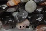 CAG757 15.5 inches 12*16mm faceted oval botswana agate beads