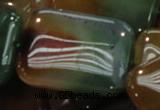 CAG794 15.5 inches 30*40mm rectangle rainbow agate gemstone beads