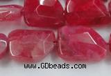 CAG8502 15.5 inches 15*20mm - 18*25mm freeform dragon veins agate beads