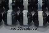 CAG9136 15.5 inches 14mm round tibetan agate beads wholesale