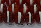 CAG9142 15.5 inches 10mm round tibetan agate beads wholesale