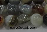 CAG9151 15.5 inches 12mm round line agate beads wholesale