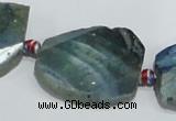 CAG934 16 inches rough agate gemstone nugget beads wholesale