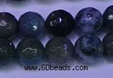 CAG9364 15.5 inches 12mm faceted round moss agate beads wholesale