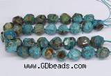 CAG9410 15.5 inches 18*20mm - 20*22mm faceted nuggets ocean agate beads