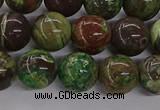 CAG9648 15.5 inches 12mm round ocean agate gemstone beads wholesale