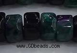 CAG9783 15.5 inches 8*16mm faceted rondelle agate gemstone beads