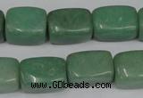 CAJ311 15.5 inches 13*18mm nugget green aventurine jade beads