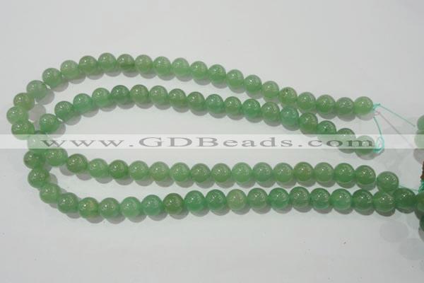 CAJ403 15.5 inches 10mm round green aventurine beads wholesale