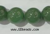 CAJ407 15.5 inches 18mm round green aventurine beads wholesale