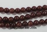 CAJ451 15.5 inches 6mm round purple aventurine beads wholesale