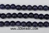 CAJ551 15.5 inches 6mm round blue aventurine beads wholesale