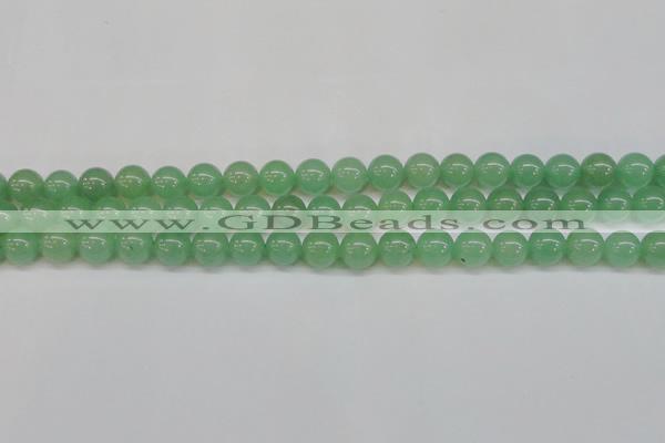 CAJ603 15.5 inches 10mm round A grade green aventurine beads