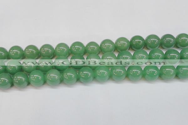 CAJ607 15.5 inches 18mm round A grade green aventurine beads