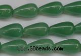 CAJ633 15.5 inches 10*18mm teardrop green aventurine beads