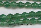 CAJ655 15.5 inches 8*8mm bicone green aventurine beads