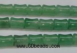 CAJ658 15.5 inches 8*10mm bone green aventurine beads