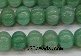 CAJ672 15.5 inches 10*13mm pumpkin green aventurine beads