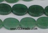 CAJ680 15.5 inches 13*18mm oval green aventurine beads