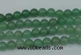 CAJ71 15.5 inches 6mm round green aventurine beads wholesale