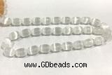 CALC40 15 inches 8*12mm drum calcite gemstone beads